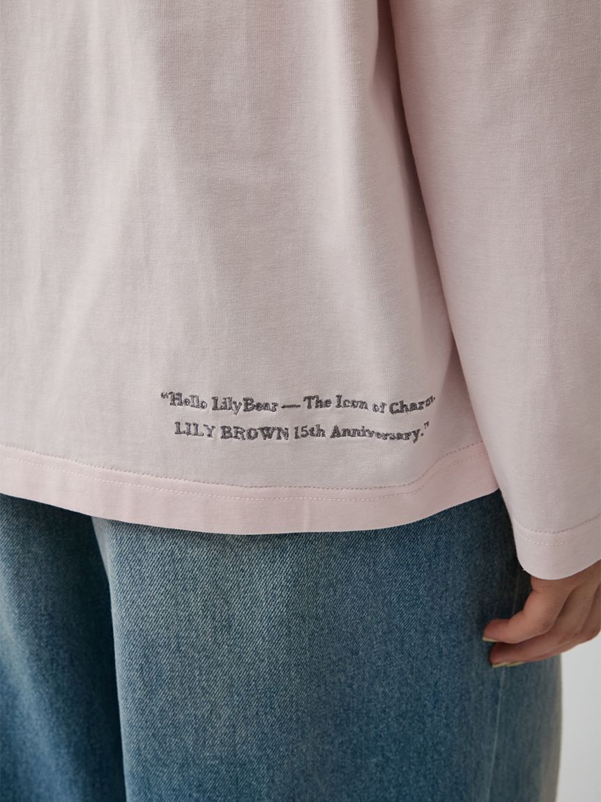 LILY BROWN「【限定カラー】【Lily Bear】アニバーサリーＴシャツ」|Tシャツ・カットソー|