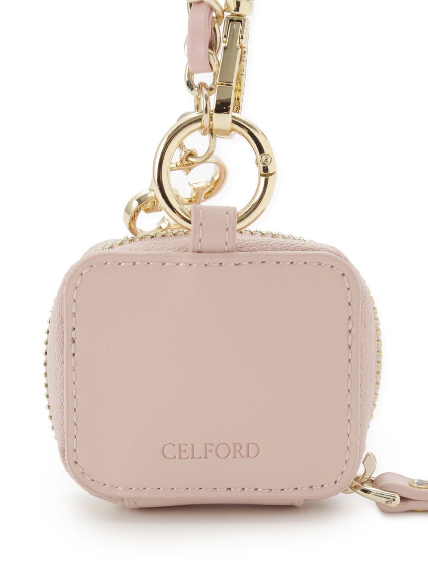 CELFORD「【リュタン】ビジュースタッズマルチポーチカスタムチャーム」|キーケース|