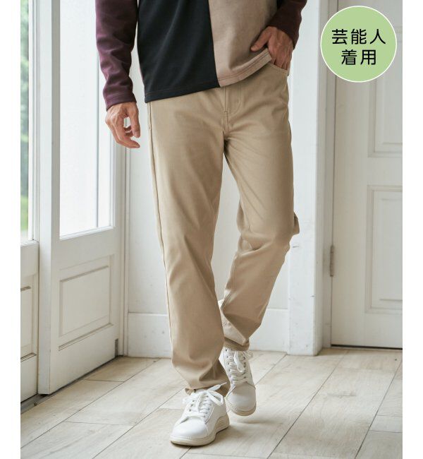 ikka「【雑誌MonoMax4月号掲載】GOKU楽 EASY STRETCH イージーストレッチ 5Pパンツ」|その他|