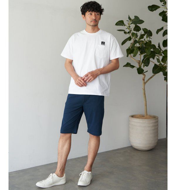 ikka「【接触冷感】EASY STRETCH冷感5ポケットショートパンツ」|その他|