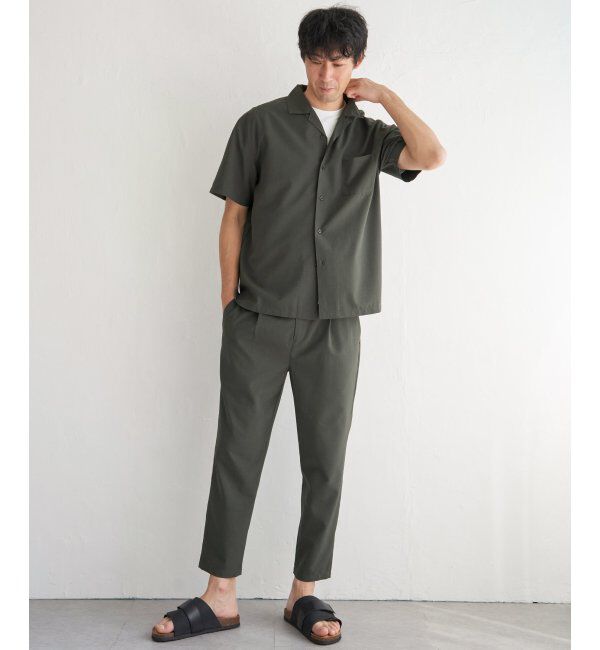 ikka「Reflax リラックスイージーアンクルパンツ」|その他|