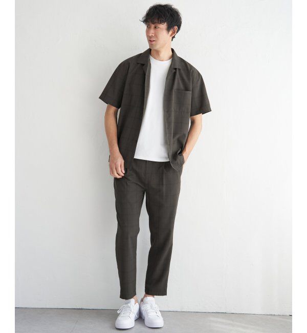 ikka「Reflax リラックスイージーアンクルパンツ」|その他|