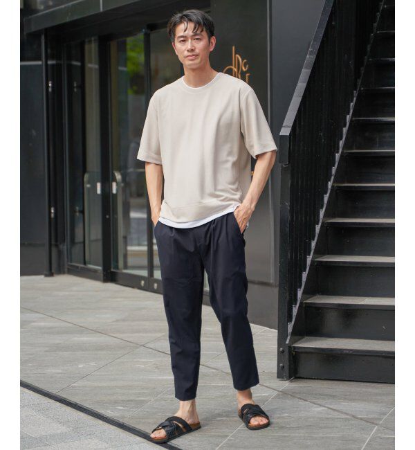 ikka「Reflax リラックスイージーアンクルパンツ」|その他|