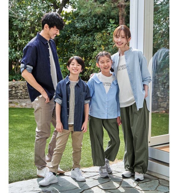 ikka kids「【親子コーデ】ドライテックベイカーパンツ（120~160cm）」|その他|
