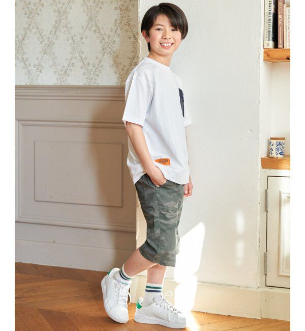 ikka kids「軽量リップ6.5分丈パンツ（120~160cm）」|その他|