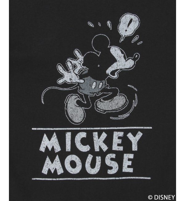VENCE share style「ミッキーリンガーTシャツ」|Tシャツ・カットソー|
