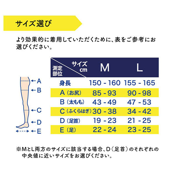 メディキュット「メディキュット メディカル リンパケア ひざ下 ブラック (ひざ下　M)」|フットケア|