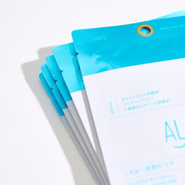 ALFACE＋（オルフェス）「ALFACE+(オルフェス) クリスタルモイスチャー つやつやマスク (25ml&times;1枚)」|フェイスマスク・パック|
