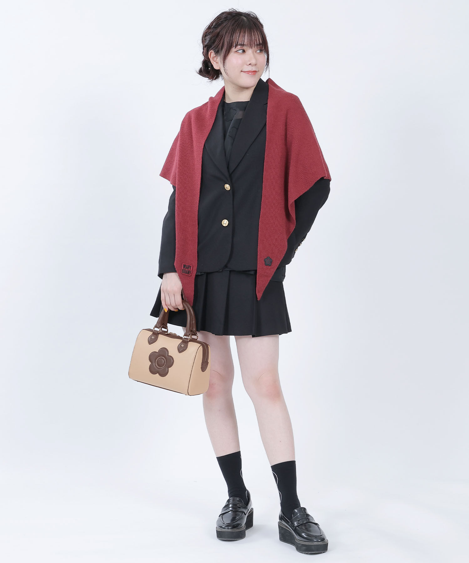 MARY QUANT「デイジークラシカル ミニボストン」|ボストンバッグ|
