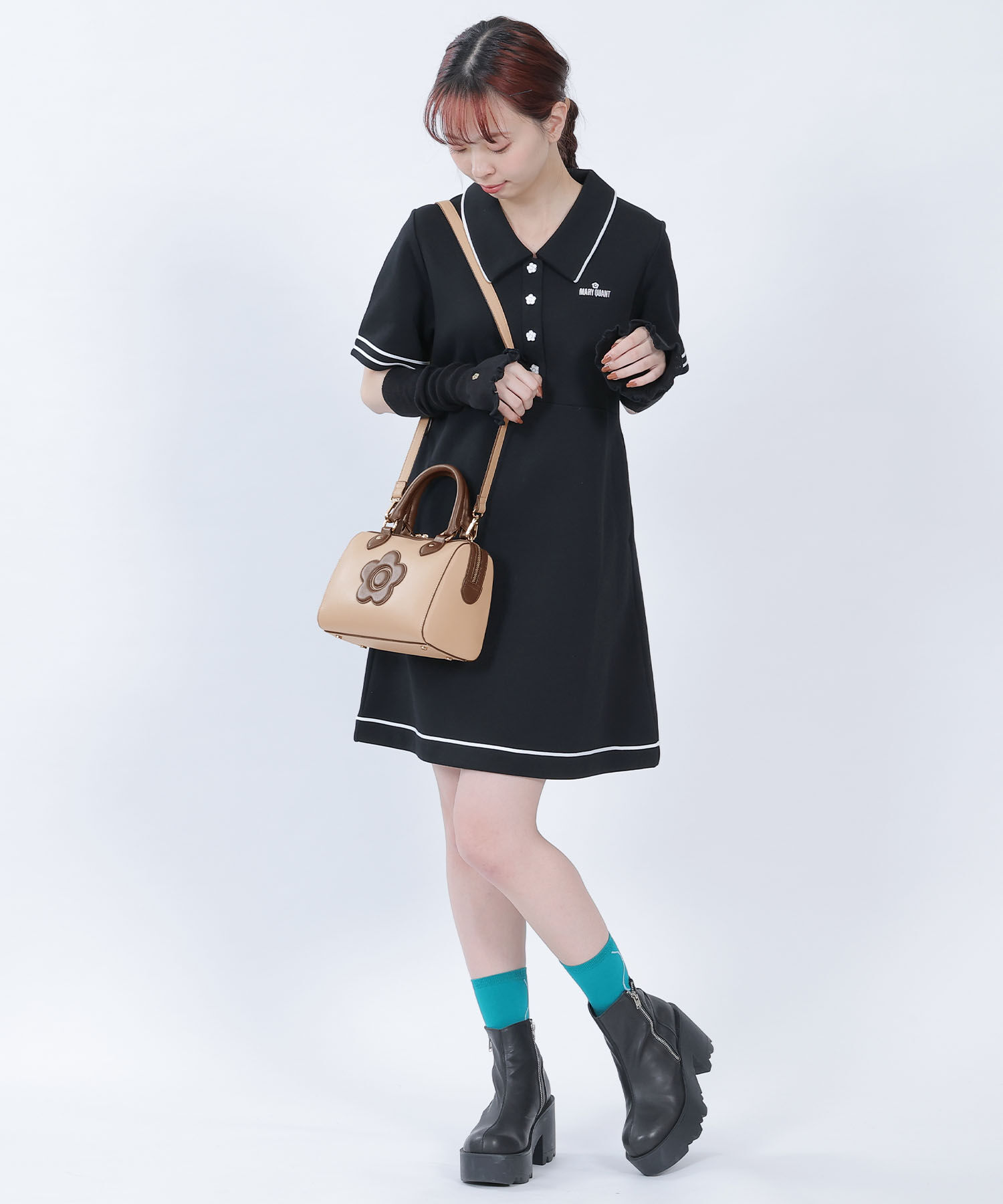 MARY QUANT「デイジークラシカル ミニボストン」|ボストンバッグ|
