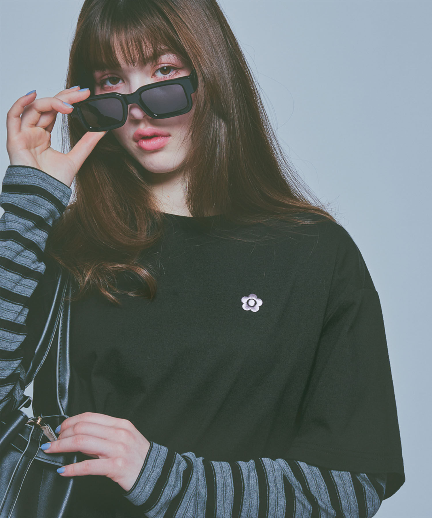 MARY QUANT「バックハート Tシャツ」|Tシャツ・カットソー|