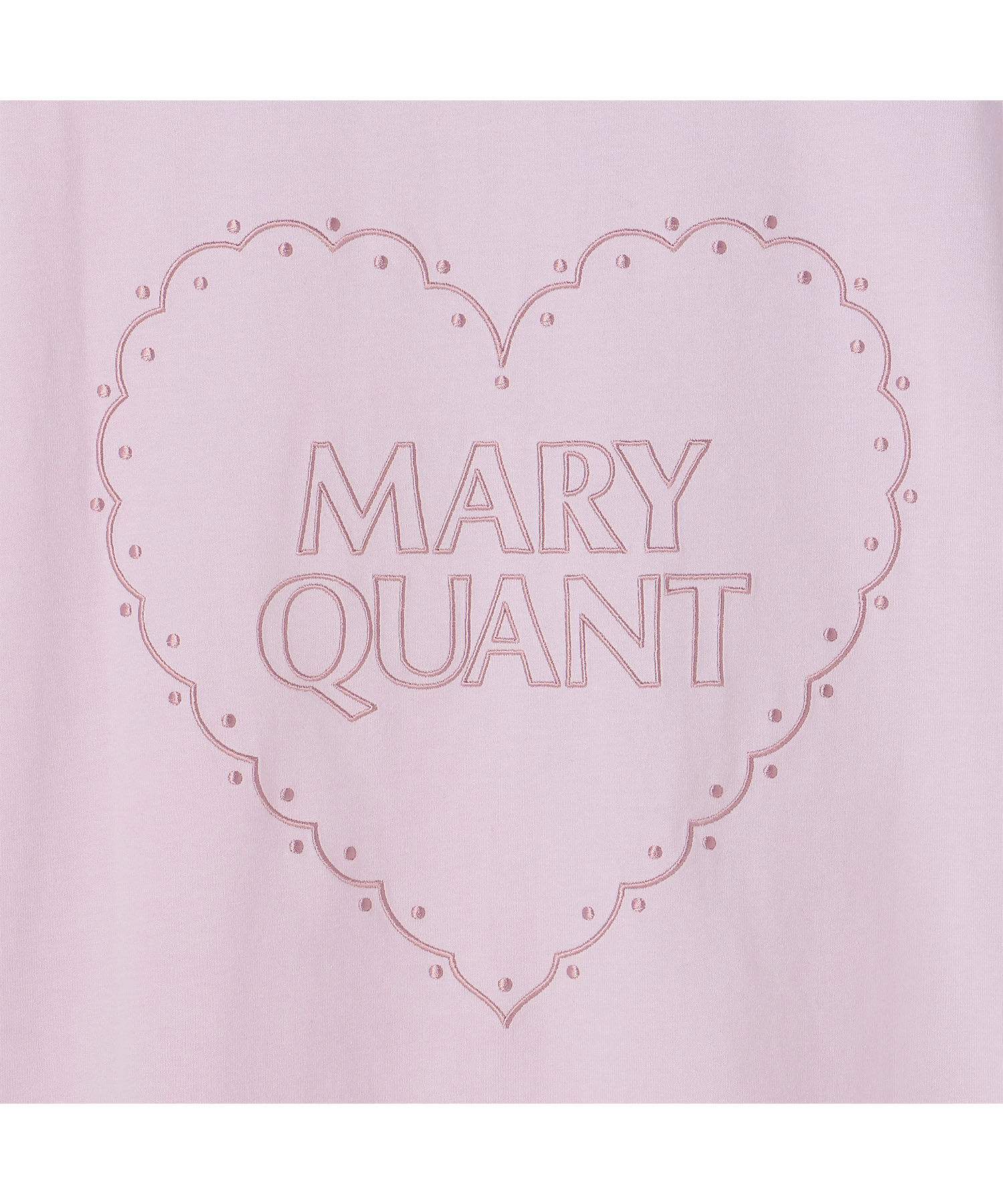 MARY QUANT「バックハート Tシャツ」|Tシャツ・カットソー|