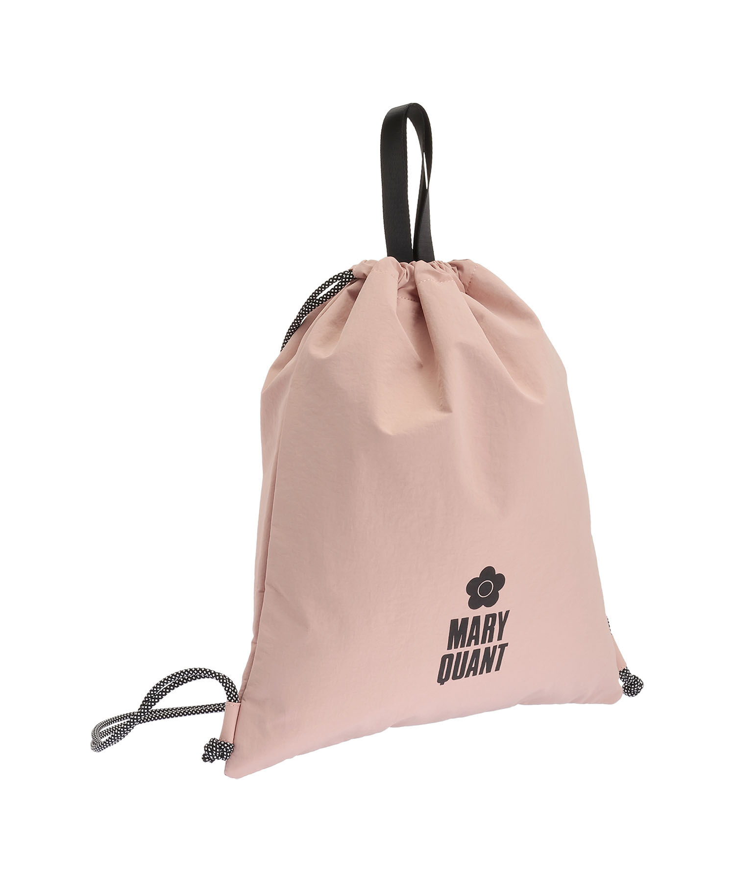 MARY QUANT「ロゴプリント ナップサック」|リュック|