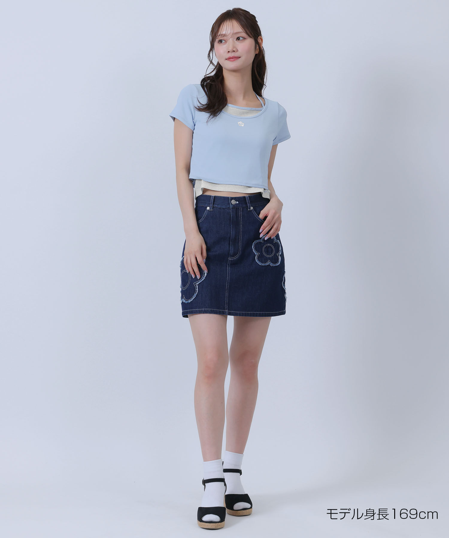 MARY QUANT「キャミレイヤード アンサンブル」|Tシャツ・カットソー|