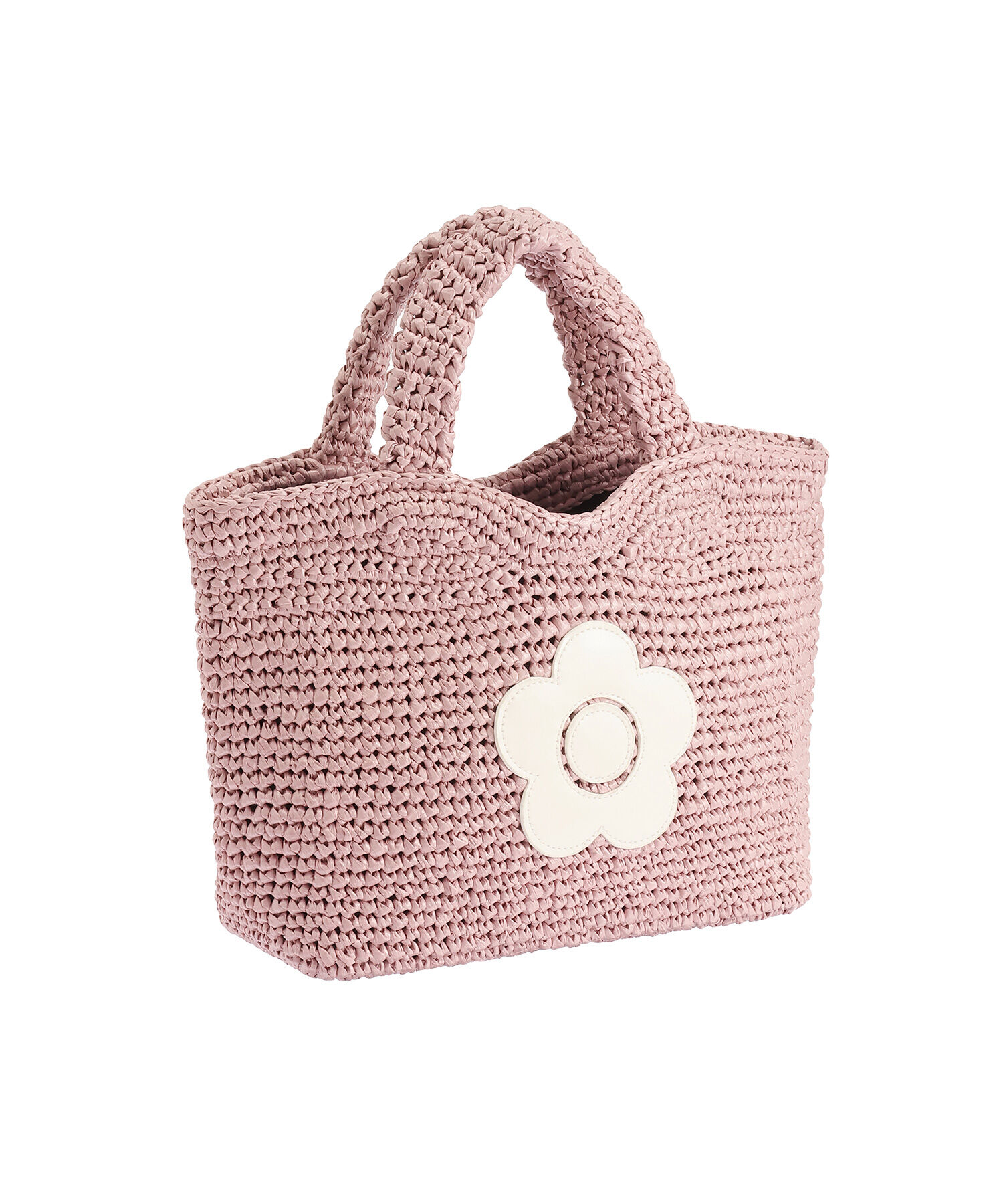 MARY QUANT「クロッシェラフィアライク ミニトート」|トートバッグ|