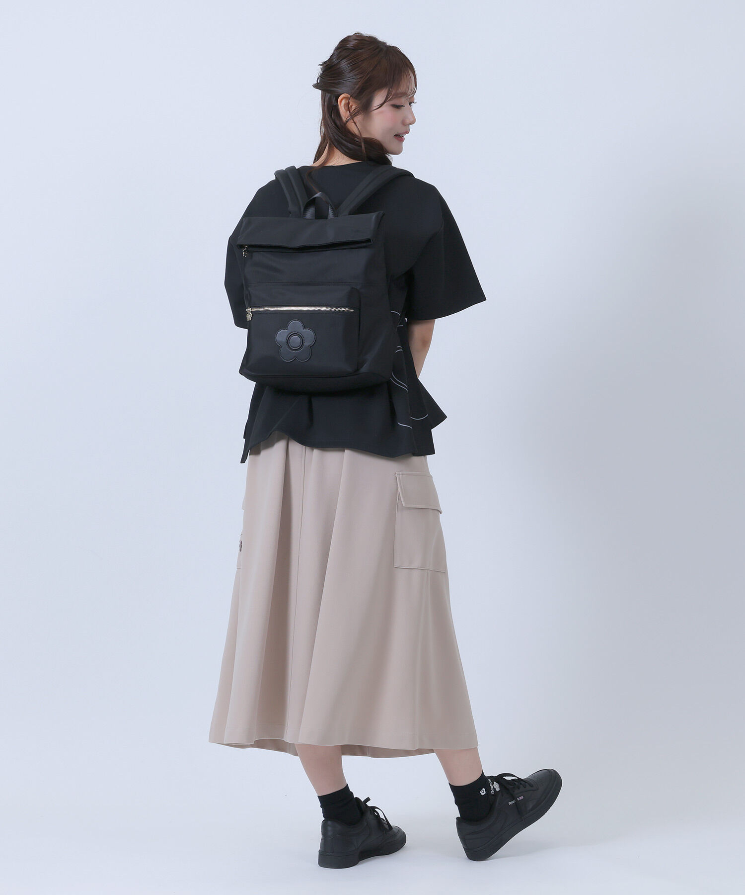 MARY QUANT「デイジーパッチツイル リュック」|リュック|