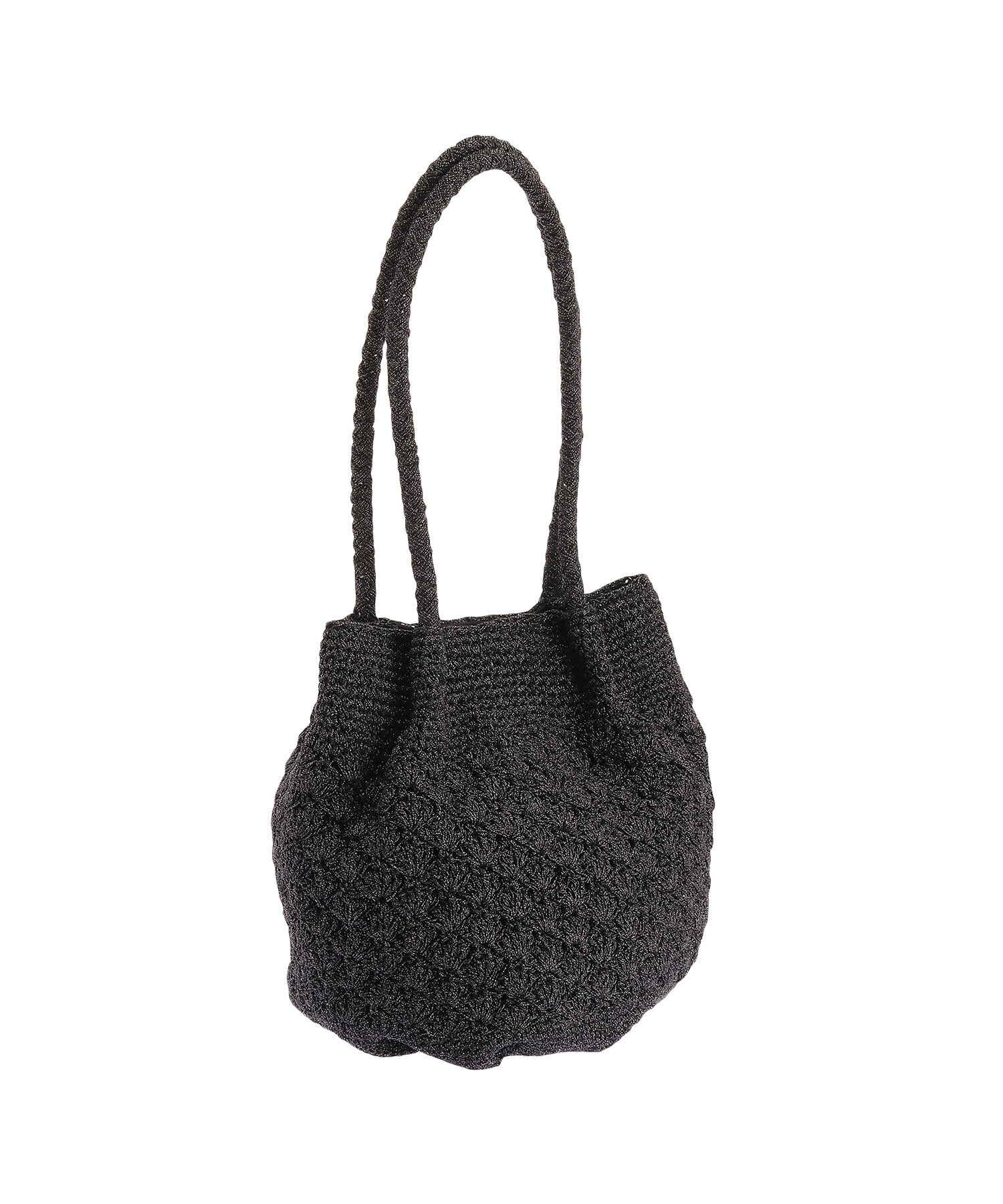 MARY QUANT「ラメクロッシェ ミニトート」|トートバッグ|