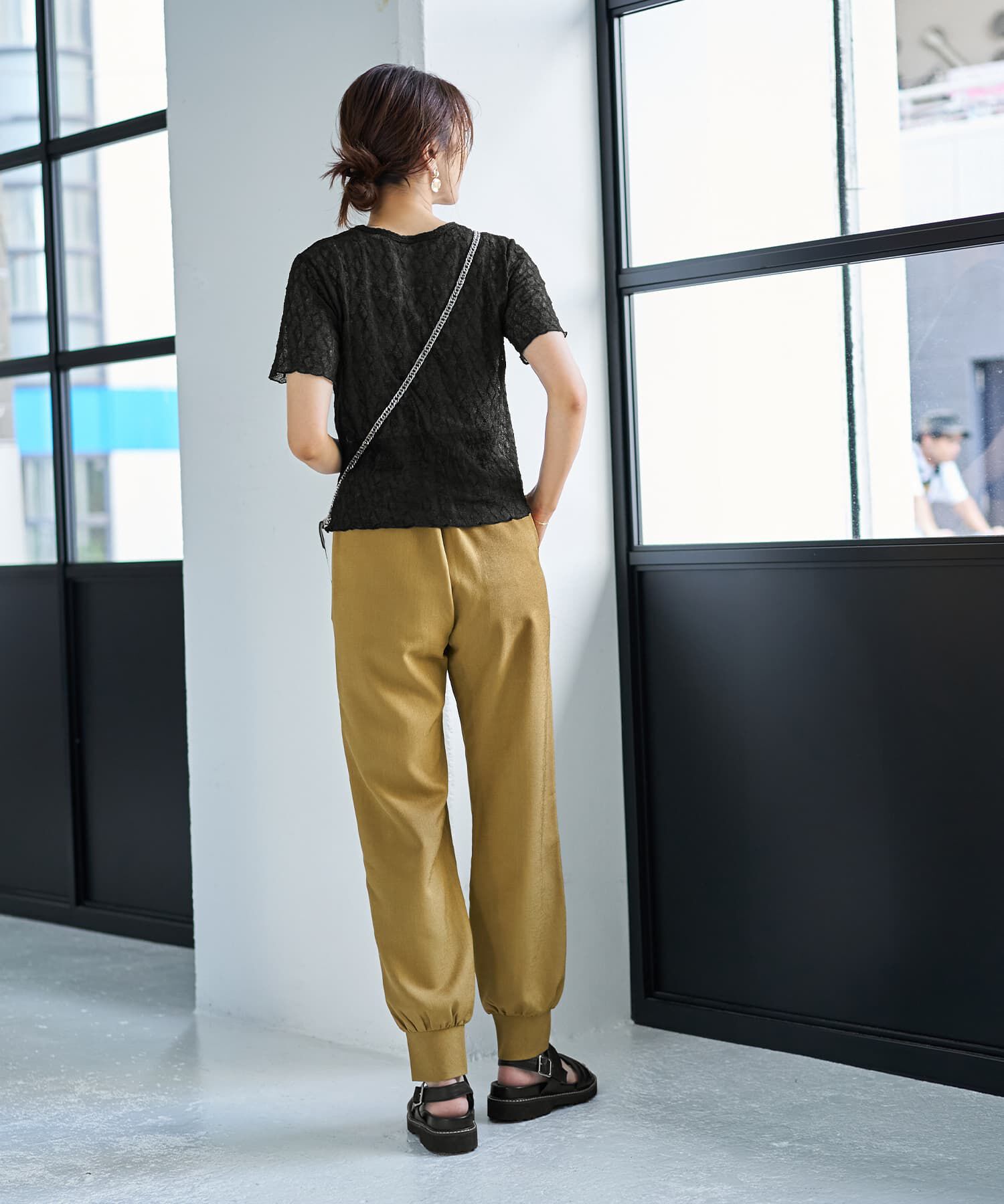 STYLE DELI「端っこメロウレースTシャツB」|Tシャツ・カットソー|