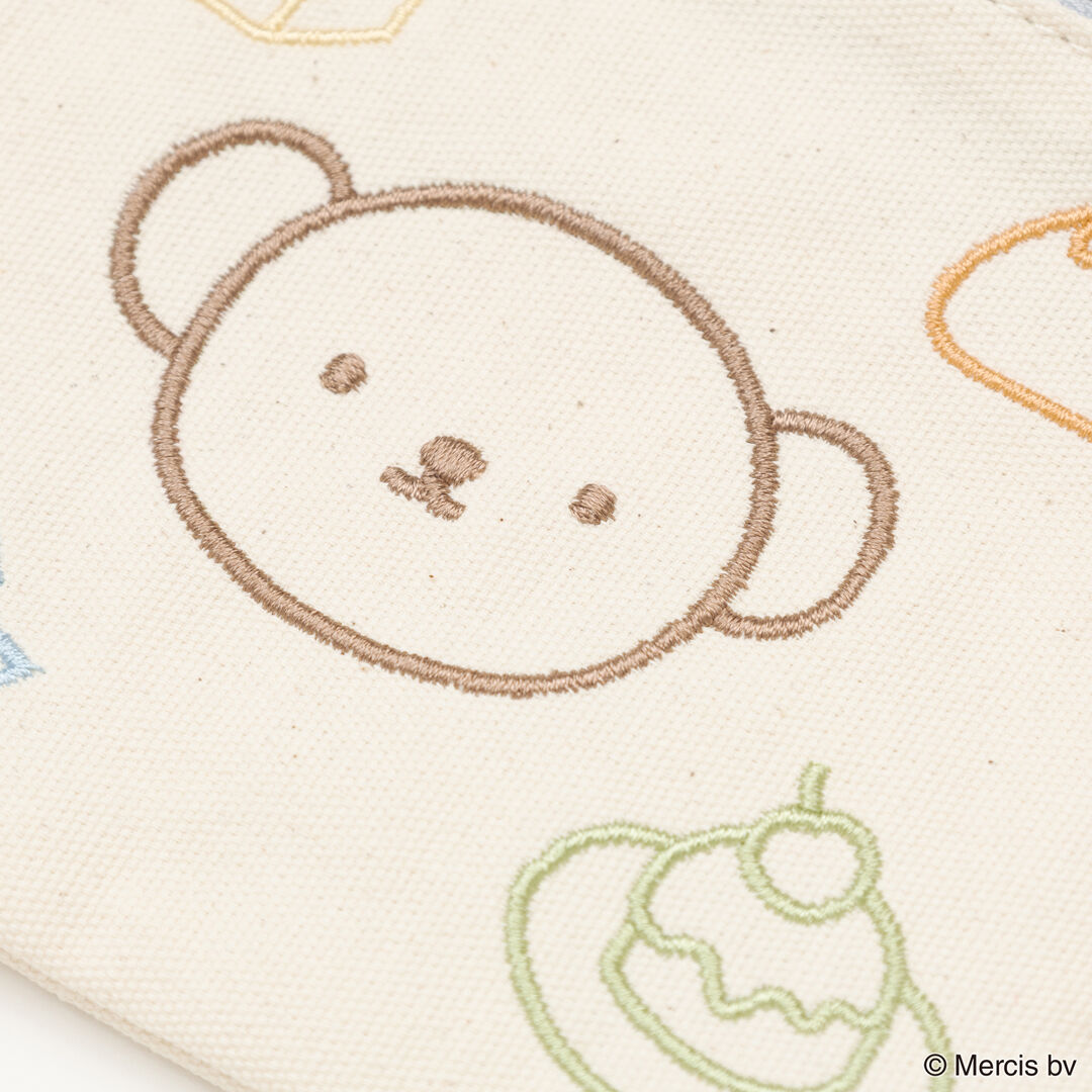  「BRUNA Colorful Line ミニフラットポーチ」|ポーチ|