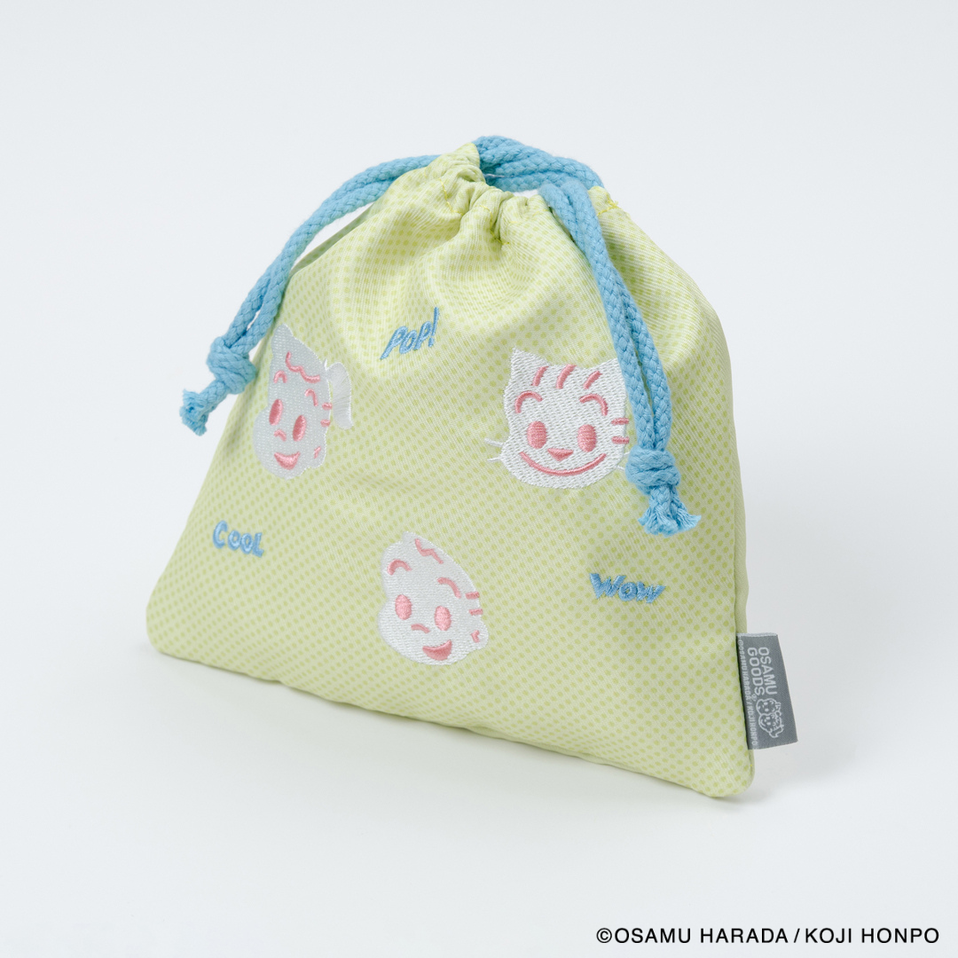  「OSAMU GOODS POP 巾着」|ポーチ|