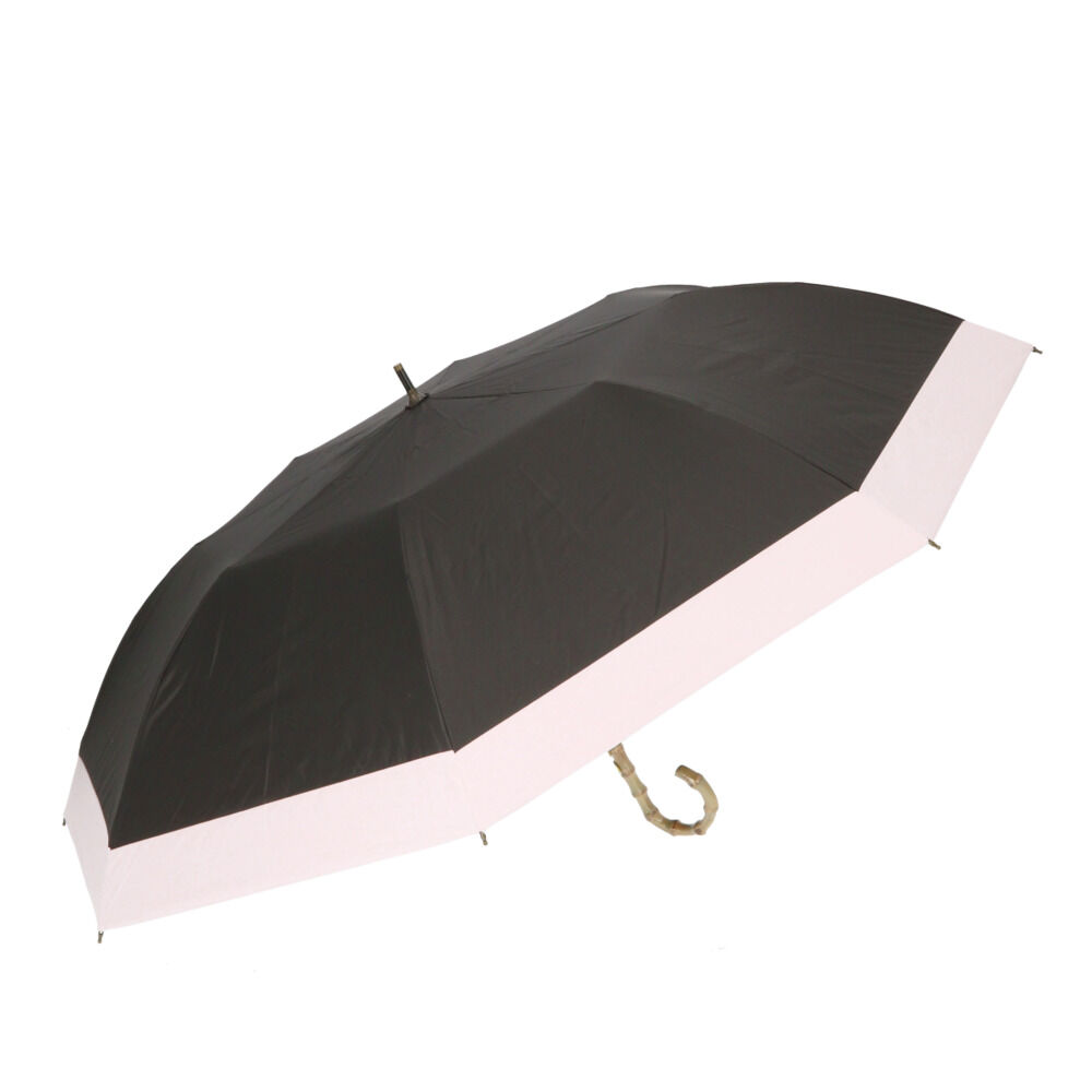 BACKYARD FAMILY「日傘 折りたたみ 遮光 晴雨兼用 軽量 通販 HYGGE ヒュッゲ ショートワイド 55cm」|傘|ブラック1