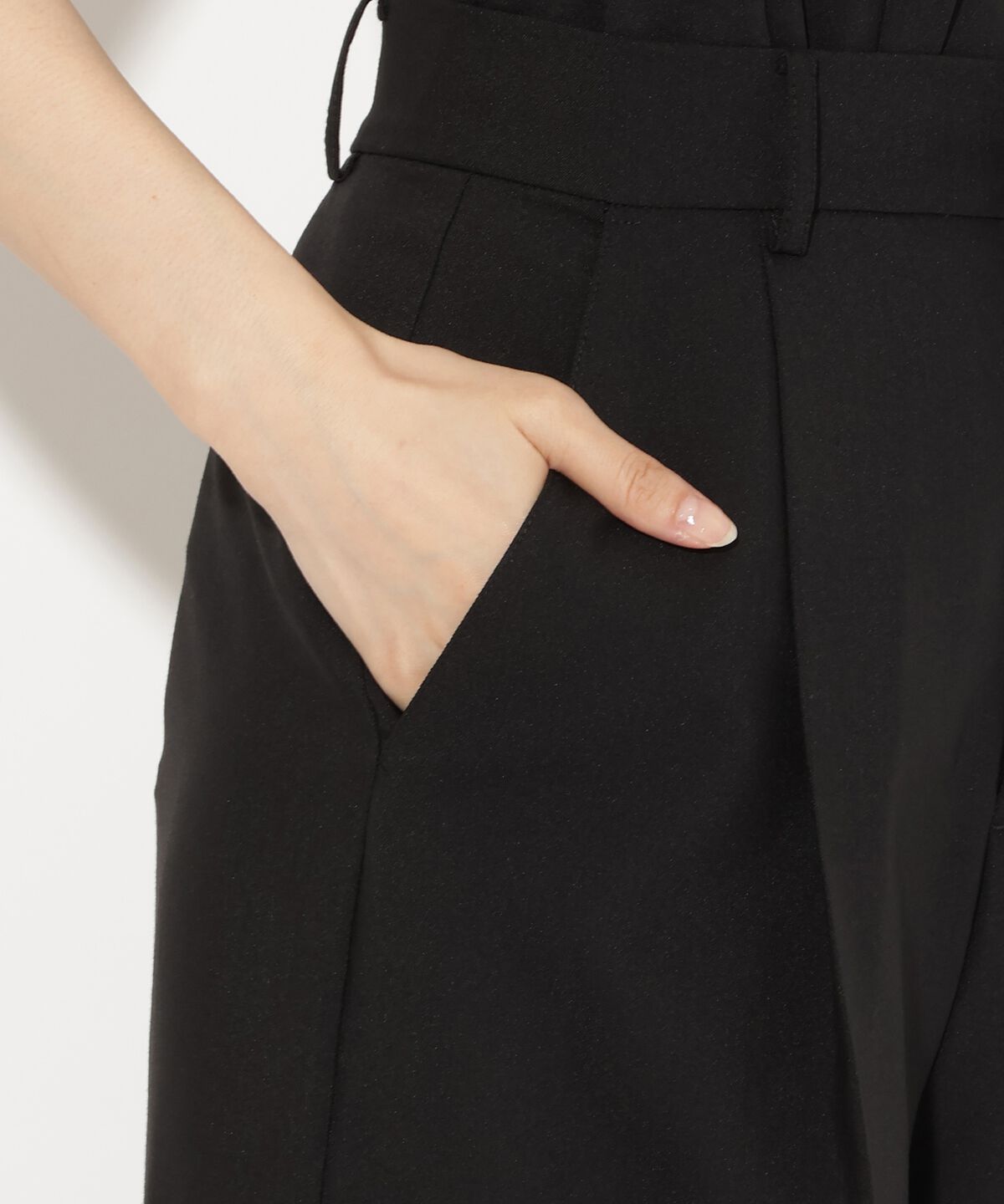 アンドクチュール「タックワイドパンツ」|その他|