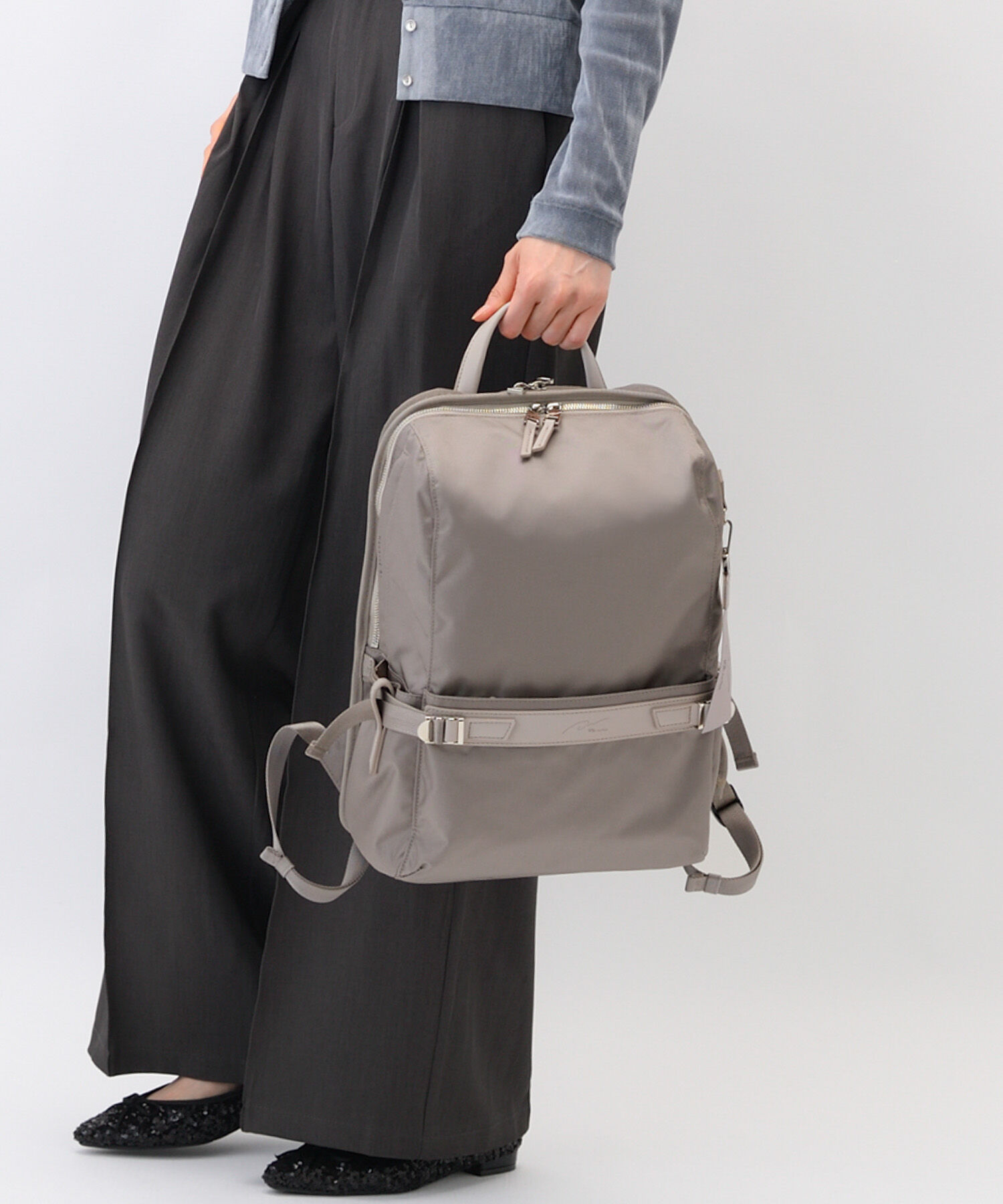 W&.Day/Night「リュックサック ビジネス W&.Day/Night リッカ2 スクエアリュック A4サイズ 14.0インチPC収納 19152」|リュック|