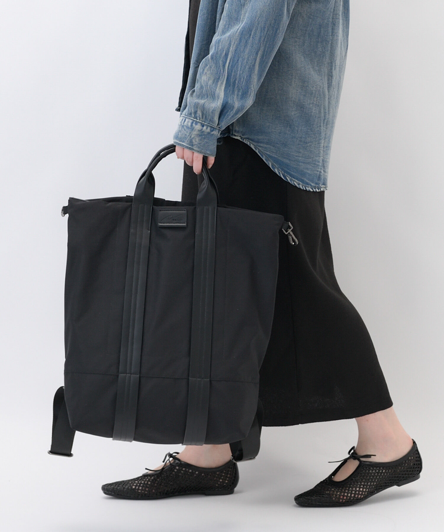 W&.Day/Night「W&.Day/Night ダブルアンドデイナイトレポ 2WAYトートリュック B4サイズ 19172」|トートバッグ|