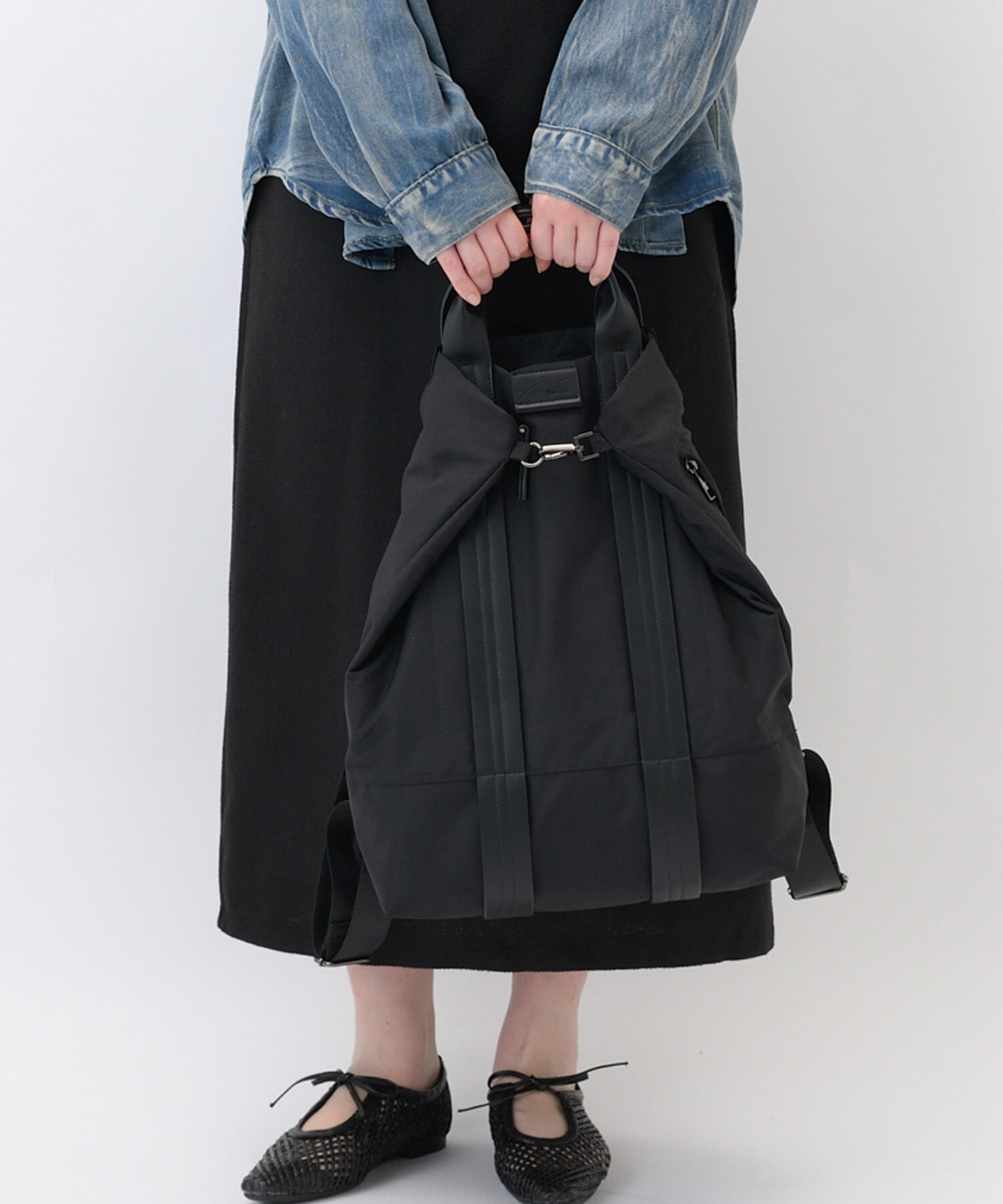 W&.Day/Night「W&.Day/Night ダブルアンドデイナイトレポ 2WAYトートリュック B4サイズ 19172」|トートバッグ|