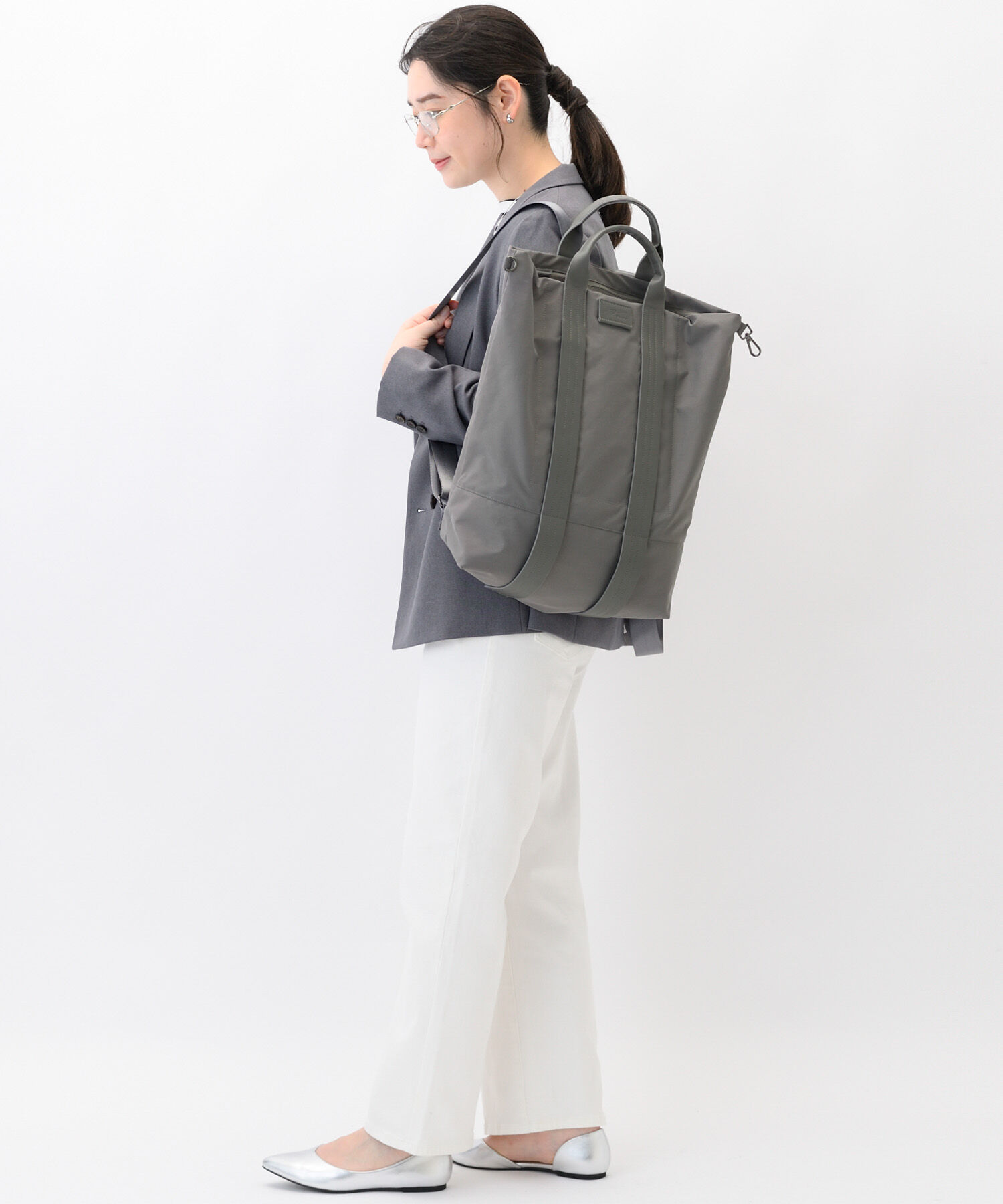 W&.Day/Night「W&.Day/Night ダブルアンドデイナイトレポ 2WAYトートリュック B4サイズ 19172」|トートバッグ|