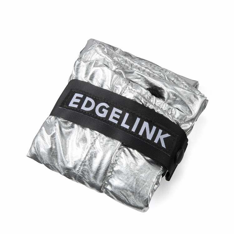EDGELINK「EDGELINK／エッジリンク NAMPAK ナムパック スティーズ 60652 ナップサック 2ポケット 軽量 メタリック」|リュック|
