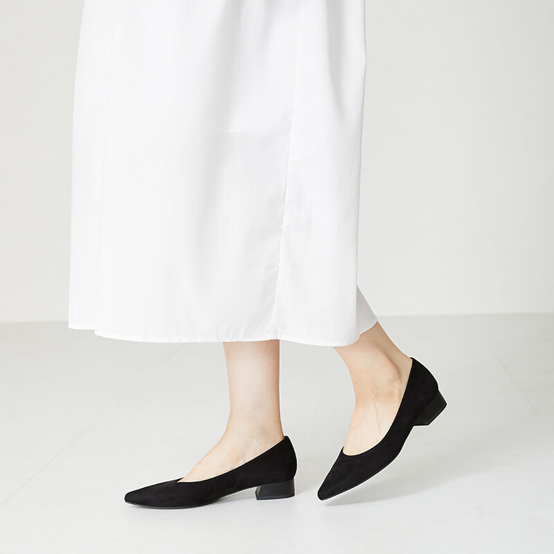 WA Oriental TRaffic「バイカラーポインテッドトゥパンプス/32307」|パンプス|BLACK