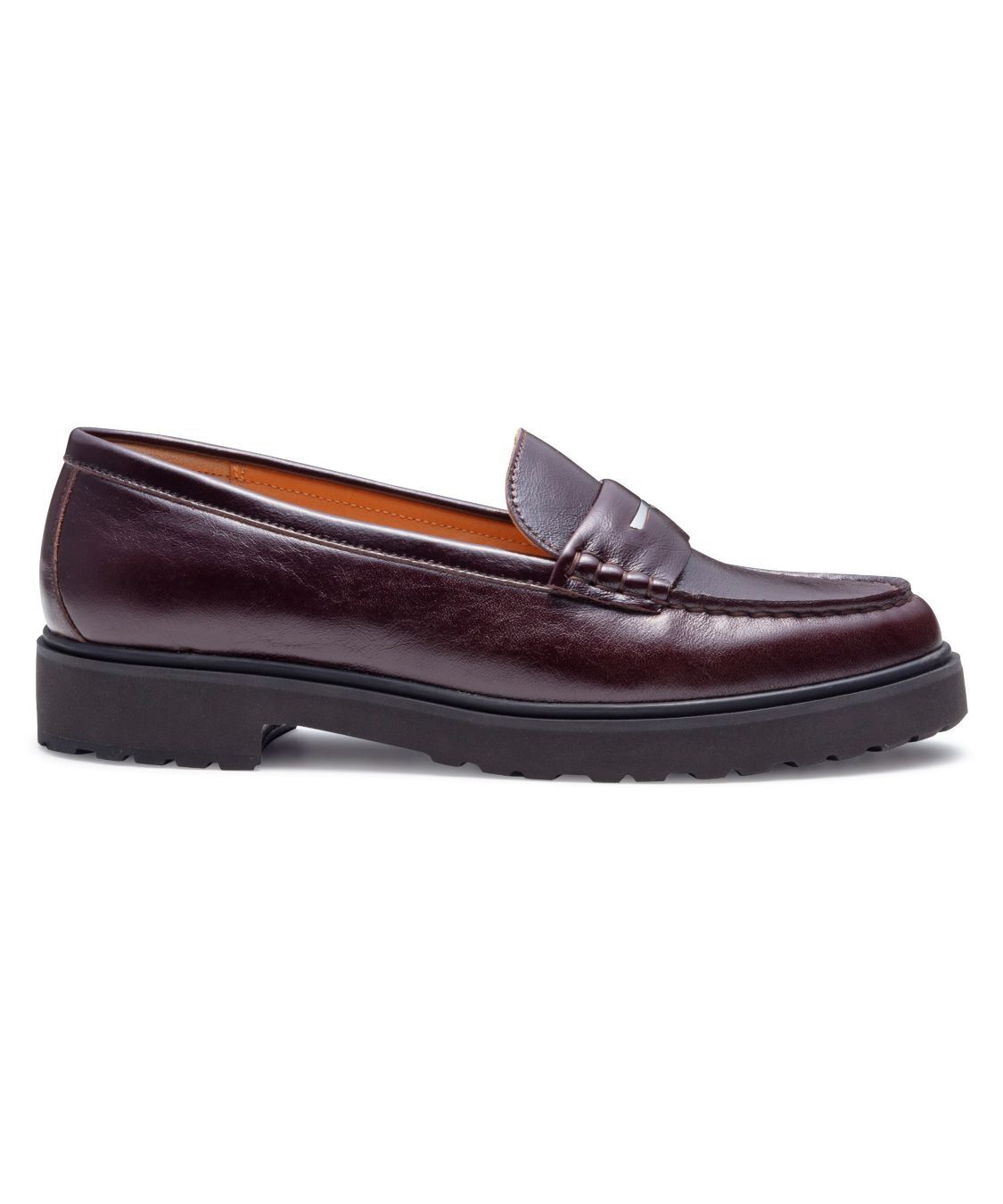 REGAL SHOES「REGAL メタルプレートローファー【ヒール30mm】　商品コード：F79RBJ」|ローファー|ワイン