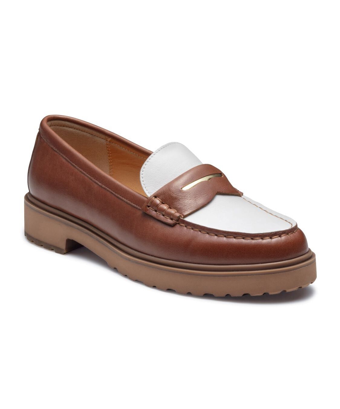 REGAL SHOES「REGAL メタルプレートローファー【ヒール30mm】　商品コード：F79RBJ」|ローファー|