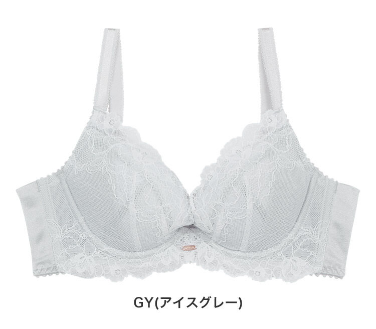 intesucre「アンテシュクレ ナイス谷間 立体感プラス ブラジャー単品 脇高ブラ BCDEカップ IBT362」|インナー|