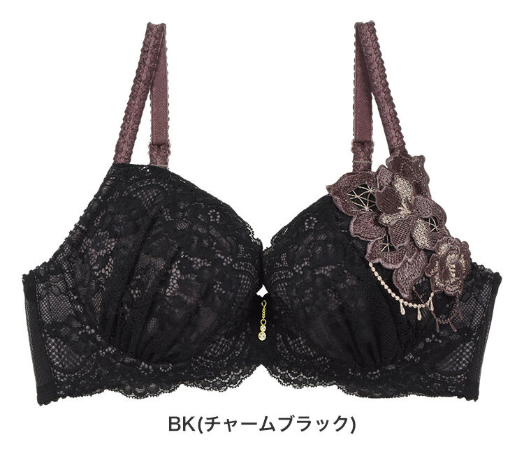 intesucre「アンテシュクレ narue&times;intesucre ブラジャー単品 B-F/65-75 IBT343」|インナー|