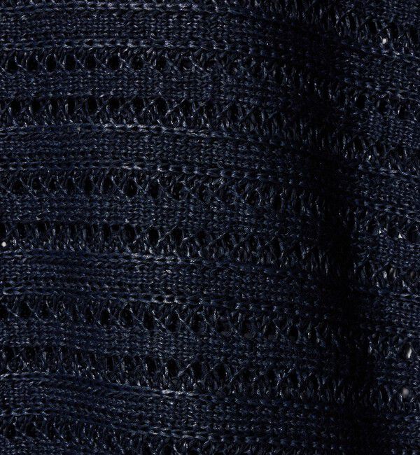 UNITED ARROWS「アイレット バイカラー ニット」|ニット・セーター|