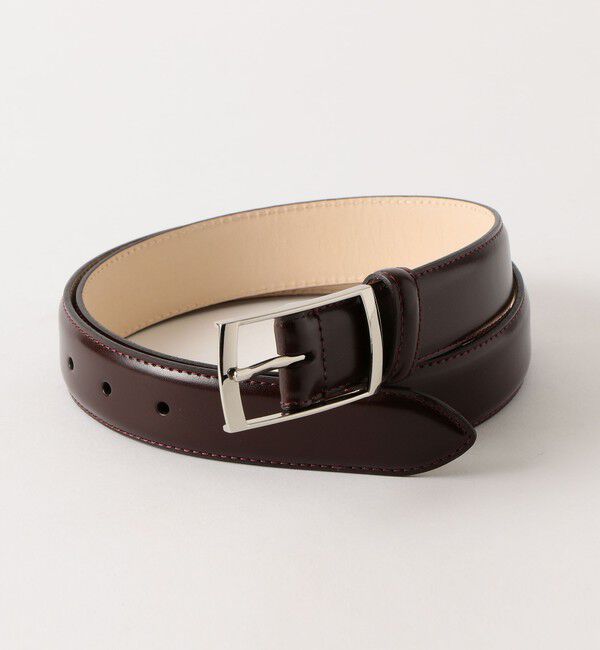 UNITED ARROWS green label relaxing「スクエアバックル 2 30mm ドレスベルト」|ベルト|