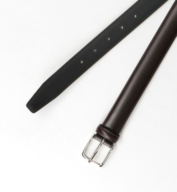 UNITED ARROWS green label relaxing「アノネイ ボックスカーフ 28mm ドレスベルト」|ベルト|