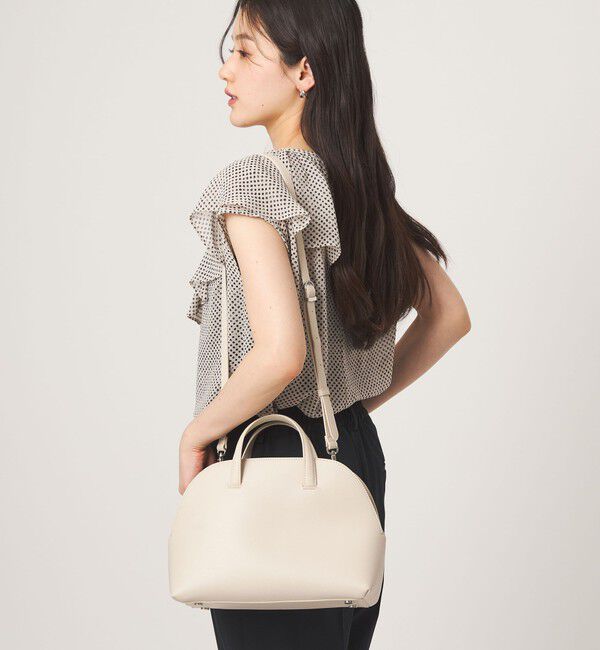 UNITED ARROWS green label relaxing「【WEB限定】2WAY ラウンド ボストンバッグ / ショルダーバッグ」|ショルダー・メッセンジャー|