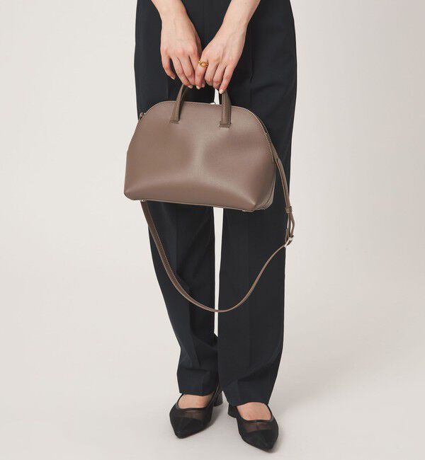 UNITED ARROWS green label relaxing「【WEB限定】2WAY ラウンド ボストンバッグ / ショルダーバッグ」|ショルダー・メッセンジャー|