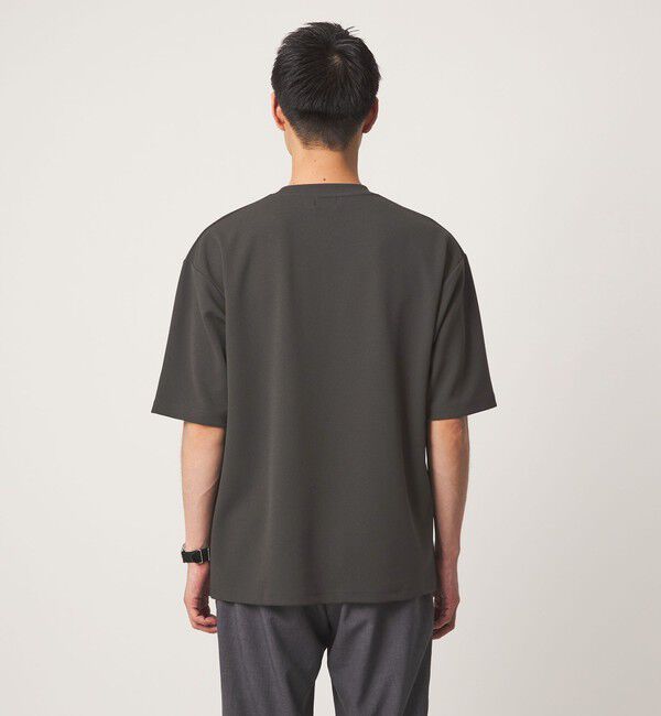 UNITED ARROWS green label relaxing「アムンゼン ツイル クルーネック 半袖 Tシャツ カットソー -吸水速乾・UVカット・抗菌-」|Tシャツ・カットソー|