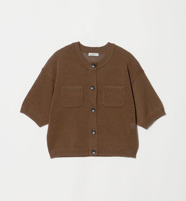 UNITED ARROWS green label relaxing「ハーフスリーブ ニット カーディガン」|カーディガン|