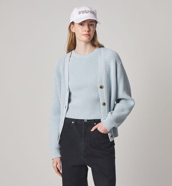 STEVEN ALAN「＜Steven Alan＞リリヤーン Vネック カーディガン」|カーディガン|