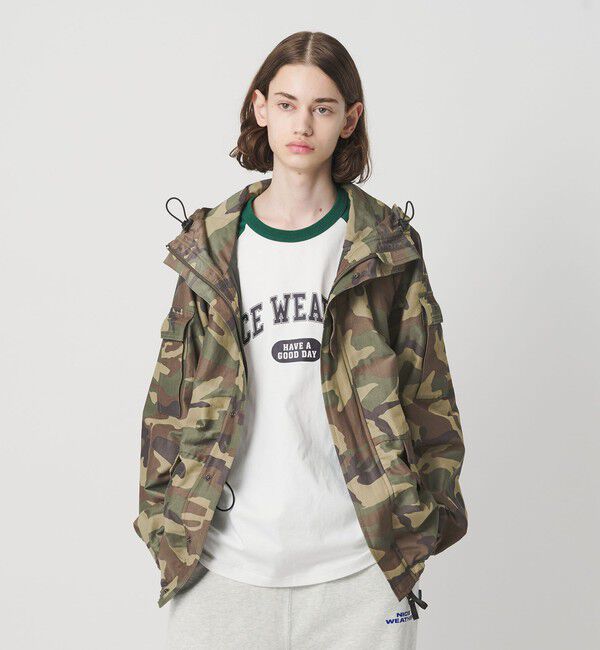 NICE WEATHER「＜NICE WEATHER＞カモフラ ビッグ マウンテンパーカー」|その他|その他1