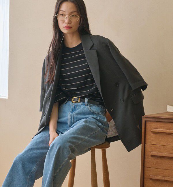 BEAUTY&YOUTH UNITED ARROWS「ポリエステル メッシュ ハーフスリーブ ジャケット ウォッシャブル」|テーラードジャケット|