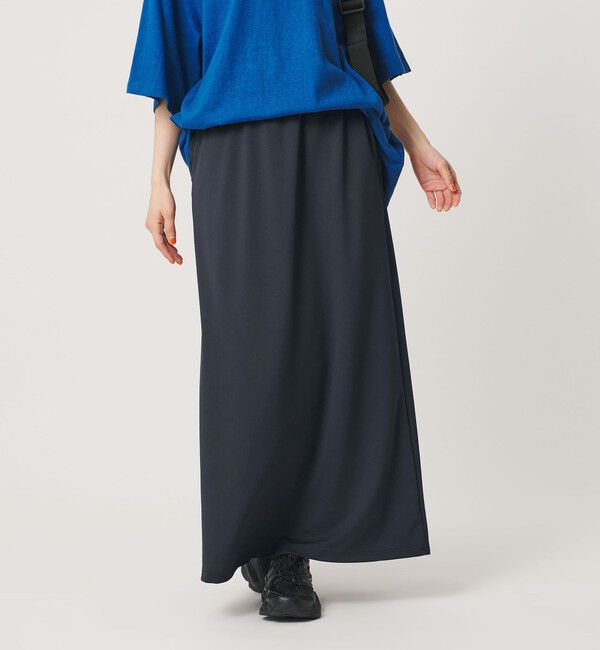 BEAUTY&YOUTH UNITED ARROWS「＜Americana＞マキシ スカート 接触冷感」|フレア|