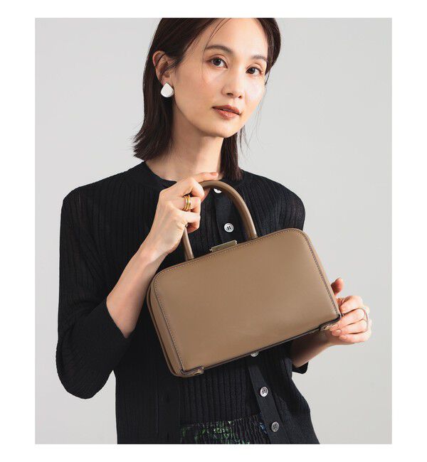 Demi-Luxe BEAMS 「PUNTI. / PORTRAIT ハンドバッグ」|トートバッグ|MOCHA