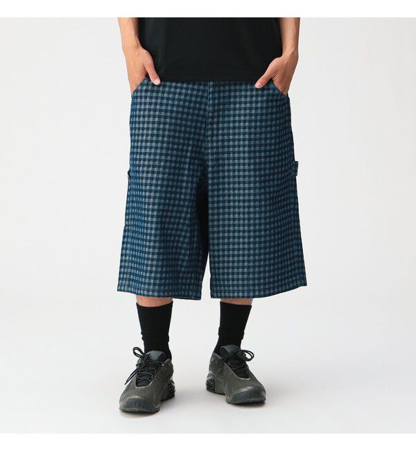 BEAMS「【別注】NULL TOKYO /  CHECK DENIM SHORTS」|その他|