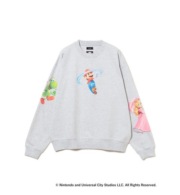 BEAMS「ザ・スーパーマリオギャラクシー・ムービー / CHARACTER SWEAT」|Tシャツ・カットソー|
